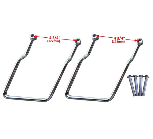BRAND NEW - Saddle Bag Supports - Kawasaki Mean Streak 1500 1600 VN1500 VN1600 - Picture 3 of 3