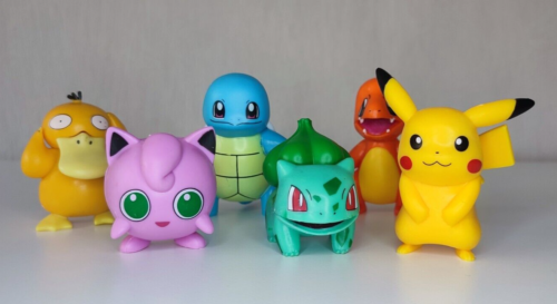 Lot de figurines articulées Pokemon Pikachu Bulbasaur Charmander Squirtle super cadeau - Photo 1 sur 14