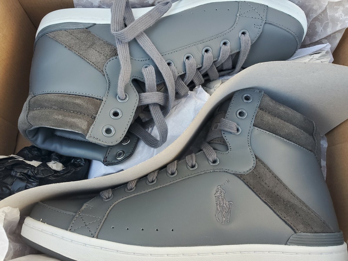 Ralph Lauren Talbert High Top Sneakers | eBay display picture 1