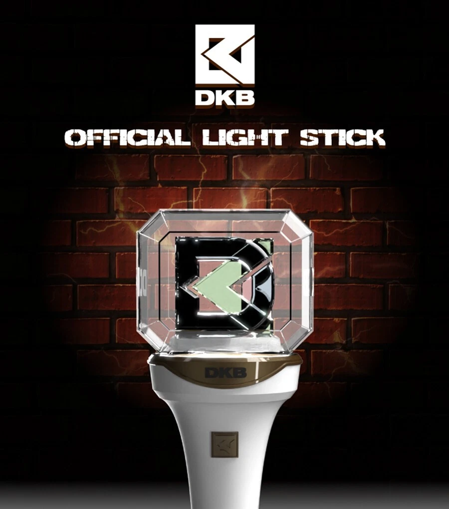DKB OFFICIAL LIGHT STICK w/ Tracking, Strap, 9 Photo Card DARK B