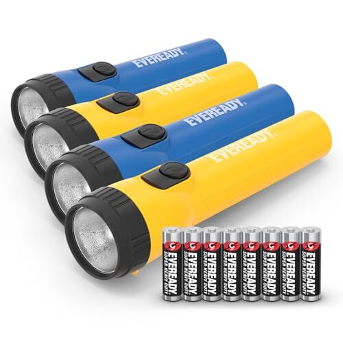 Eveready LED Flashlight Multi-Pack, Bright and Durable, Super Long Battery 