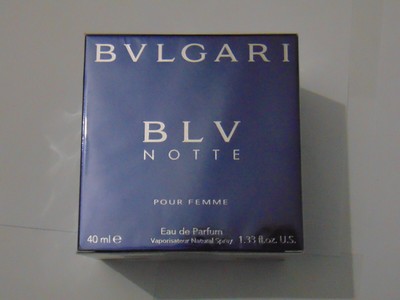BLV NOTTE BVLGARI EDP 40ML - BLU NOTTE BULGARI RARE DISCONTINUED vintage |  eBay