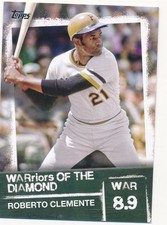 ROBERTO CLEMENTE 2020 TOPPS WARRIORS OF THE DIAMOND #WOD-42 BASEBALL MINT