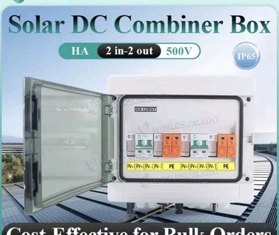 FELDRAHMEN PHOTOVOLTAIK DC 2/2 500V 16A DOPPELSTRING TRENNSCHALTER WSDB-PV2