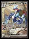 Pokemon Cards Quaquaval ex 260/193 Paldea Evolved Special Illustration Rare NM