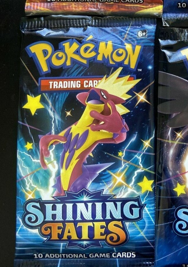 1x Pokemon Shining Fates Booster Pack (1 PACK) Shiny - BRAND NEW FACTORY SEALED