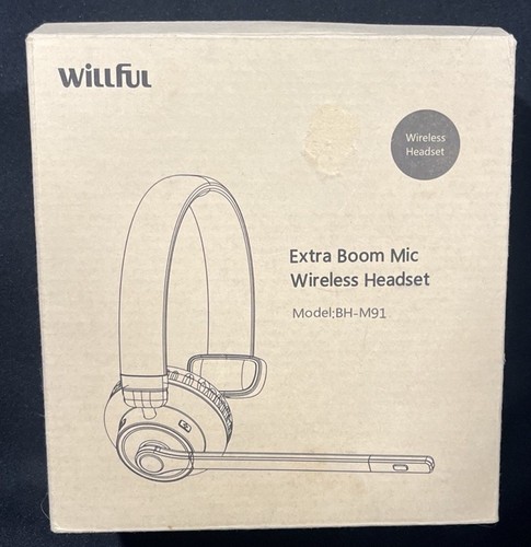 Conambo BH-M91 Bluetooth Headset Wireless Headset With Mic iPhone Android NEW - 第 1/3 張圖片