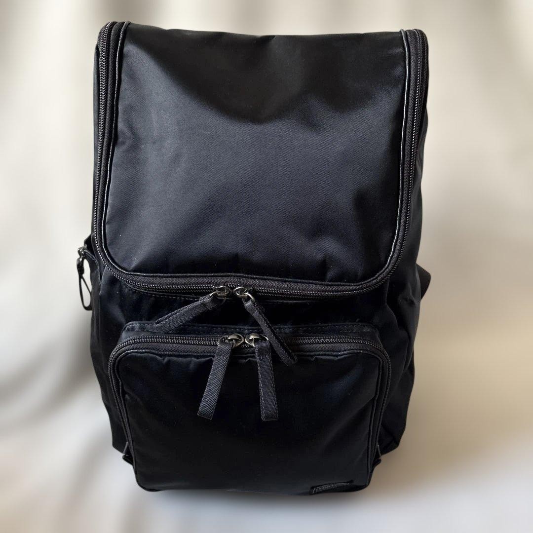 Rare Beautiful Item PORTER PLAN Backpack Black - image 2