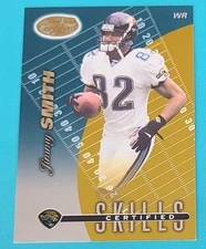2000 Leaf Certified Skills #CS 27 Jimmy Smith / Peter Warrick FOOTBALL Card I7