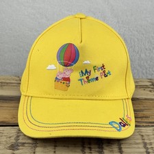 Peppa Pig Theme Park Hat Cap Strap Back Yellow Dallas Kids My First Balloon