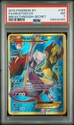 2015 POKEMON XY BREAKTHROUGH SECRET #163 FULL ART/MEWTWO EX PSA 7