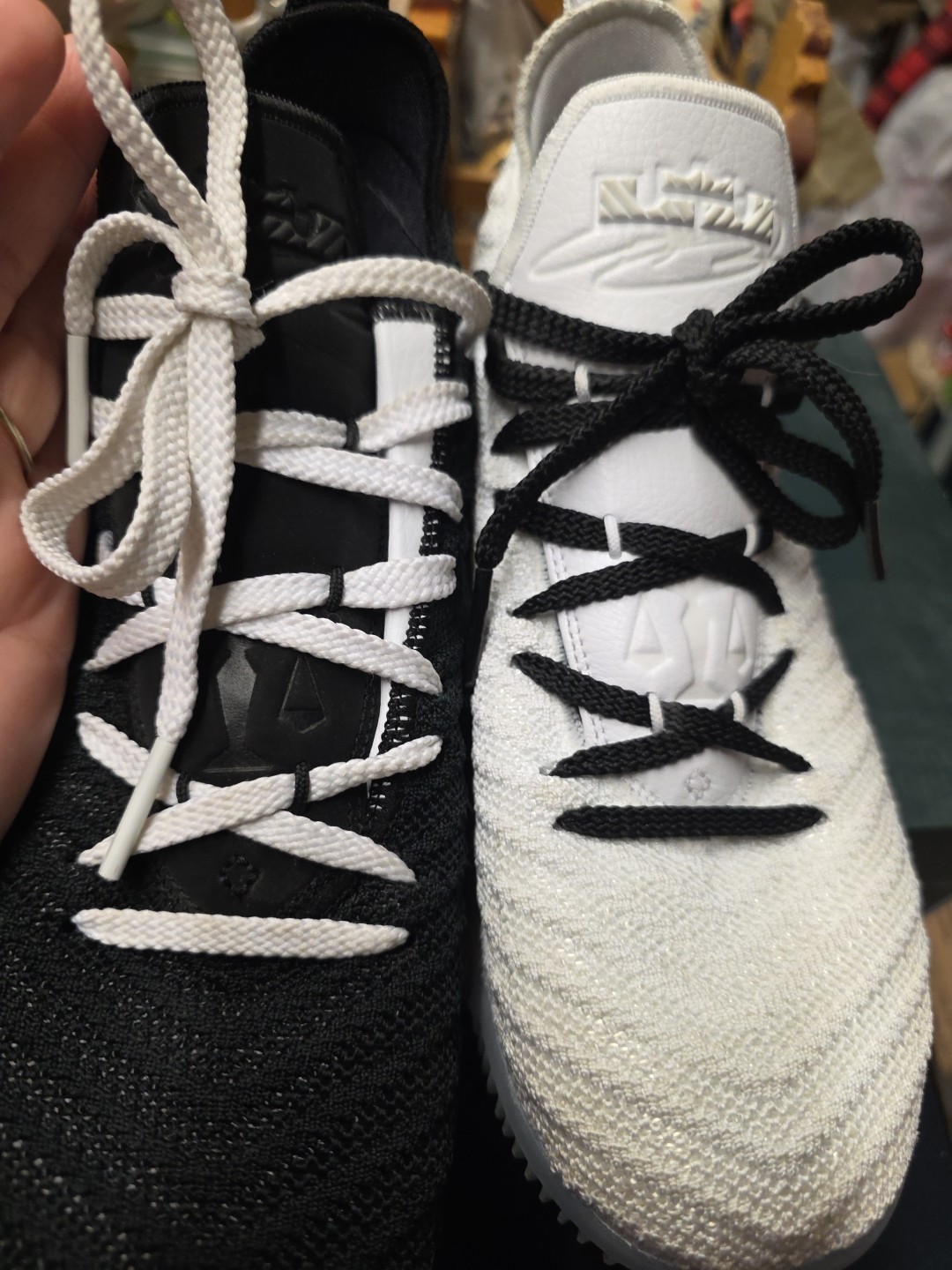 NIKE LEBRON XVI (GS) EQUALITY US SZ 6.5Y WHITE /BLACK AQ2465 100 thumbnail 20