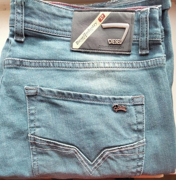 Men Diesel Jeans Navy Denim 33 #7GN3