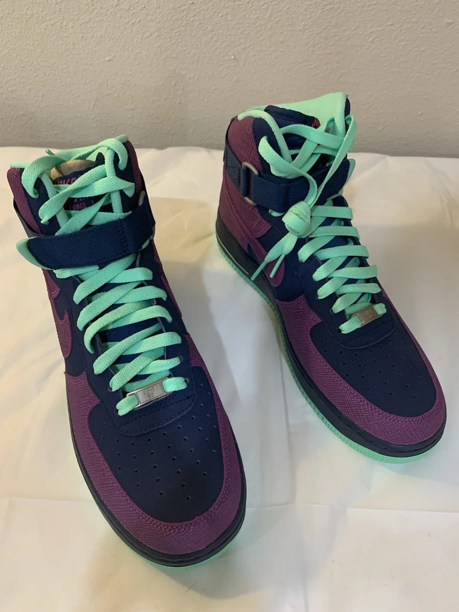 2013 Nike Air Force 1 High Brave Blue Cherrywood Buy Nike Air Force 1 High  main image 3