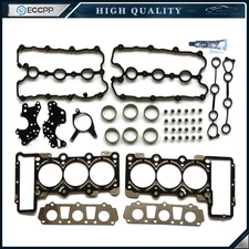 Full Head Gasket Set Fits 05-09 Audi A4 Quattro A6 Quattro 3.2L V6 Engine BKH