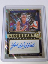 2025 Donruss WNBA Legendary Signatures Lava Yolanda Griffith Auto