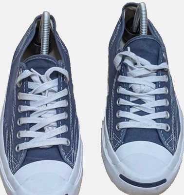 Converse Jack Purcell Low Top Navy Blue Sneakers Size W 9 M 7.5