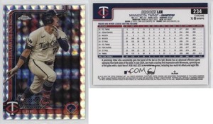 2025 Topps Chrome Geometric Refractor Brooks Lee #234 Rookie RC