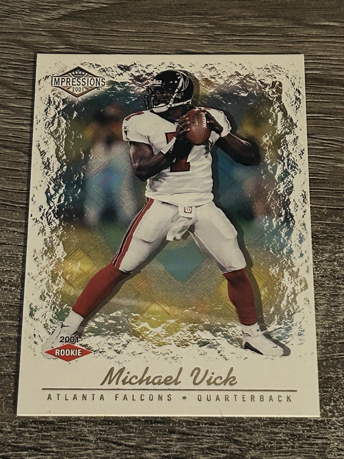 Michael Vick Pacific Impressions #149 Hobby Red Backs