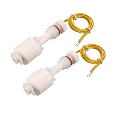 2pcs PP Float Switch M10 77mm Fish Tank Vertical Liquid Water Level Sensor