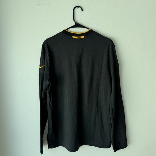 Pittsburgh Steelers Nike Black Sideline Coaches 1/2 Zip Pullover Jacket - Sz: M - Picture 8 of 10