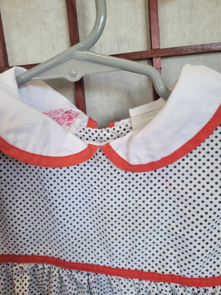 复古沃尔特迪斯尼人物小鹿斑比连衣裙 6 码 — 第 4/4 张图片