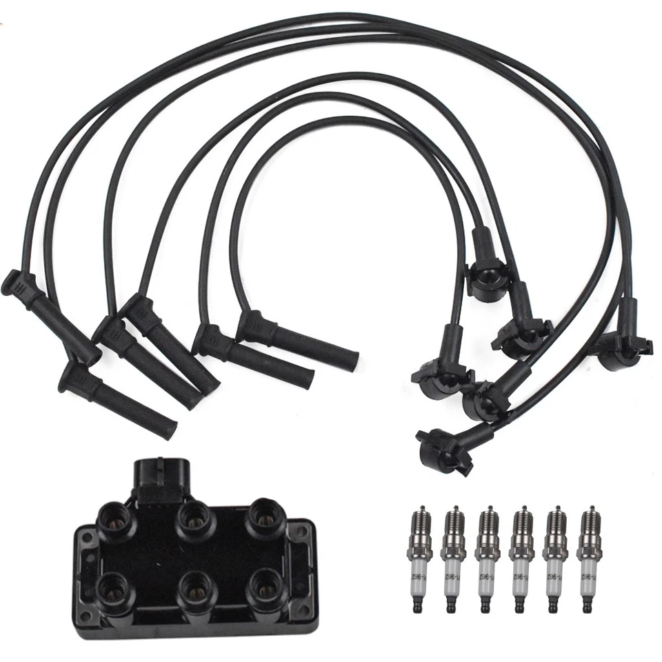 点火线圈和火花塞和电线 适用于福特 Ranger 马自达 626 B3000 B4000 V6 FD480 — 第 2/4 张图片