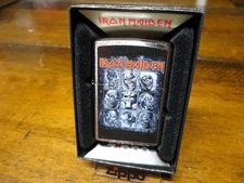 IRON MAIDEN ZIPPO LIGHTER MINT IN BOX