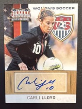 Carli Lloyd 2012 Donruss Americana Soccer Auto /199 Team USA Women’s Soccer SP