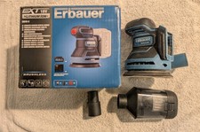 Erbauer 18v Sander ER018-Li EXT 125mm
