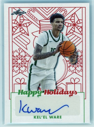 2023 Leaf Kel'el Ware RC Auto #BA-KW2 Heat 98