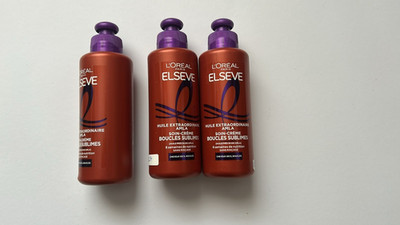 L'Oréal Paris Elseve Extraordinary Oil  Curly Hair Treatment Cream 3x 200 ml