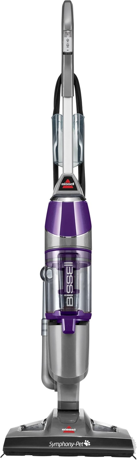 Bissell Symphony Pet Steam Mop and Steam Vacuum Cleaner - Pu