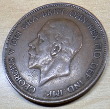 George V 1931 One Penny - 1d Coin