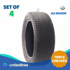 Set Of 4 Used 26550r20 Michelin Defender Ltx Ms 107t - 6.5-8.532 1atb9 Set Of 4 Used 26550r20 Michelin Defender Ltx Ms 107t - 6.5-8.532 1atb9