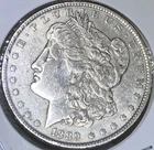 1889-P AU Morgan Silver Dollar From        My Private Collection  #1652