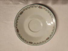 Noritake Paradise Mint Green & Multicolor Floral Saucer Pattern# 8223 W80