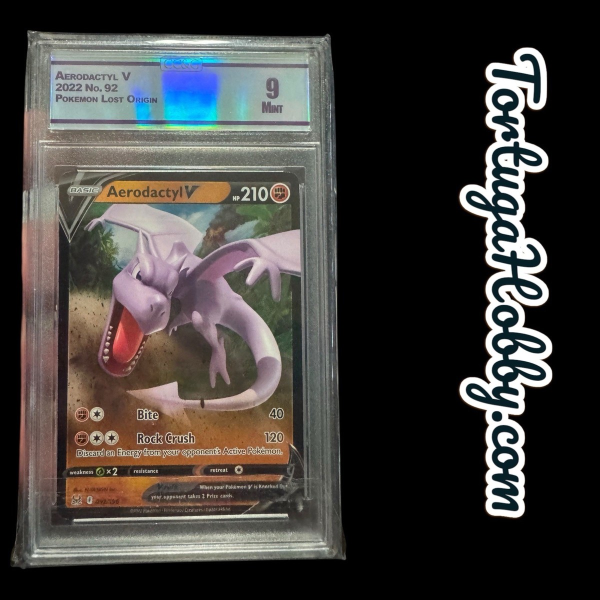 aerodactyl v pokemon card Pokémon Alternate Full Art Lost Origin – Cards in The Land When your Pokémon V is Knocked Out Aerodactyl V (Full Art) -