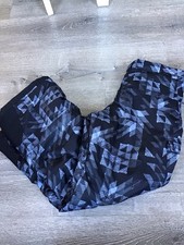 Columbia Omni Tech Heat Snow Pants Geometric Print Youth Size Medium Winter Gear