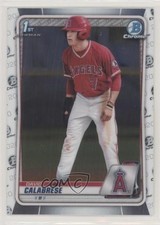 2020 Bowman Draft Chrome David Calabrese #BD-103 02ia