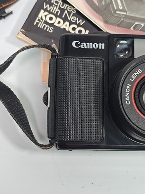 Canon AF35M 35mm Film Camera w/38mm f2.8 Lens Manuals *READ* | eBay