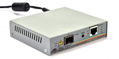 Allied Telesyn AT-MC1008/SP Gigabit Ethernet Media Konverter RJ-45 zu SFP