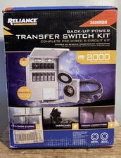Reliance Controls Backup Power Transfer Switch Kit 3006HDK NEW