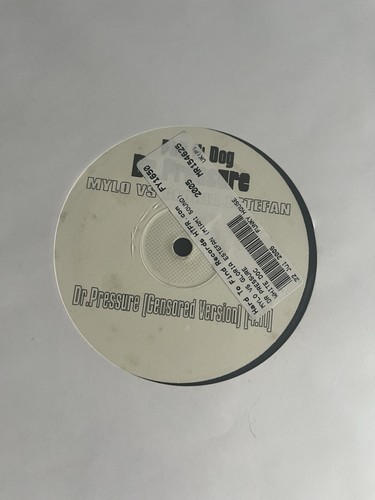 🔥Mylo vs Gloria Estefan – Dr Pressure 12” White Label Vinyl HTFR Promo Rare VG+ - Picture 2 of 3