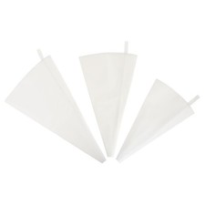 3pcs Polyester Cotton Pastry Bags Icing Bags Cookie Cake Decorating Tools