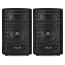 Vonyx SL6 6" Passive DJ Speakers Pair 250W Perfect for House Parties