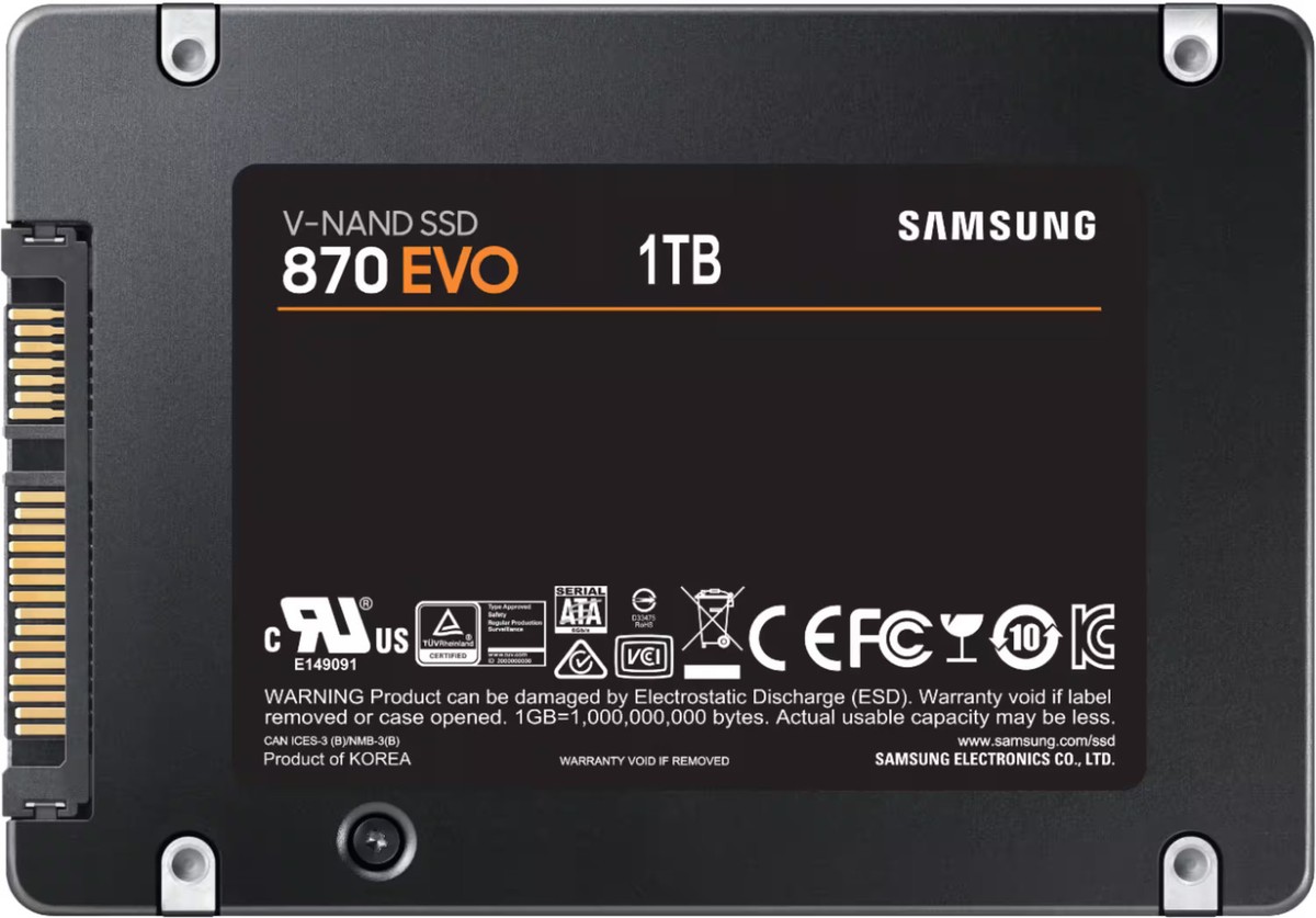 Samsung - 870 EVO 1TB Internal SSD SATA | eBay