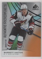2019 SP Game Used Authentic Rookies Orange Rainbow 3/118 Barrett Hayton #164 1q2