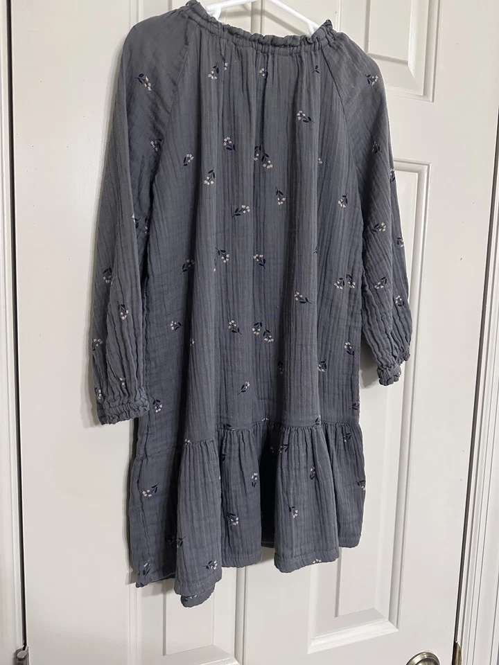 Grey Floral Dress from H&M - Image 4 of 4