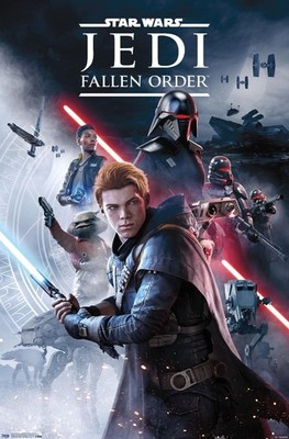 Trends International Star Wars: Jedi Fallen Order - Key Art Wall Poster, 22.3...